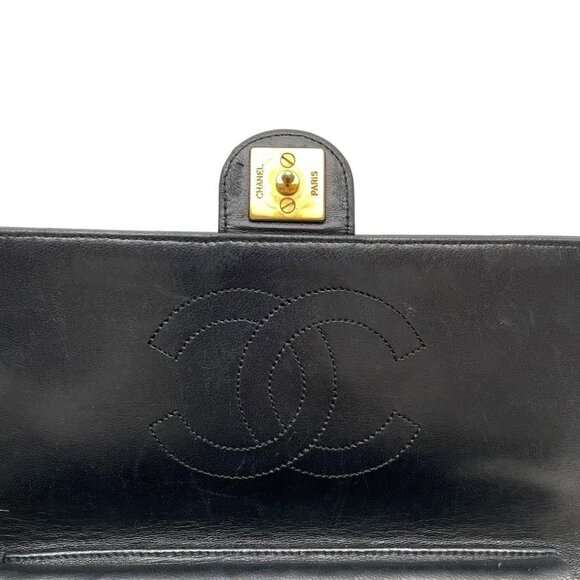 CHANEL 24K Timeless Classic Vintage Small Single Flap Bag Chain Purse - Picture 13 of 13